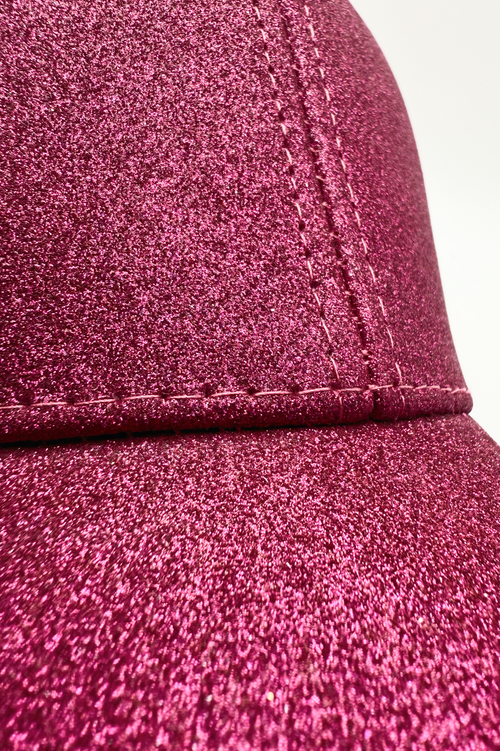 Glitter PonyCap® – Shimmer Cotton Ponytail Cap