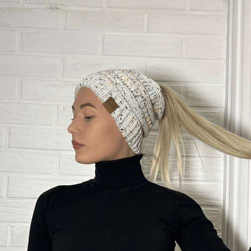Confetti PonyCap® – Premium Ponytail beanie
