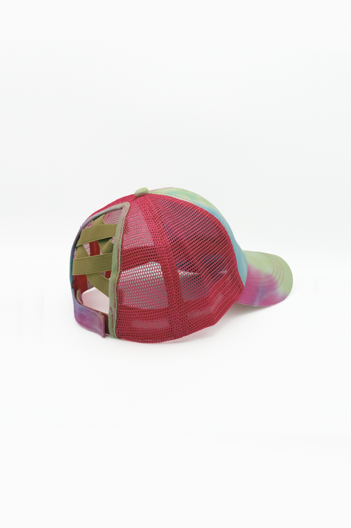 Tie-Dye PonyCap® – Relaxed Ponytail Cap