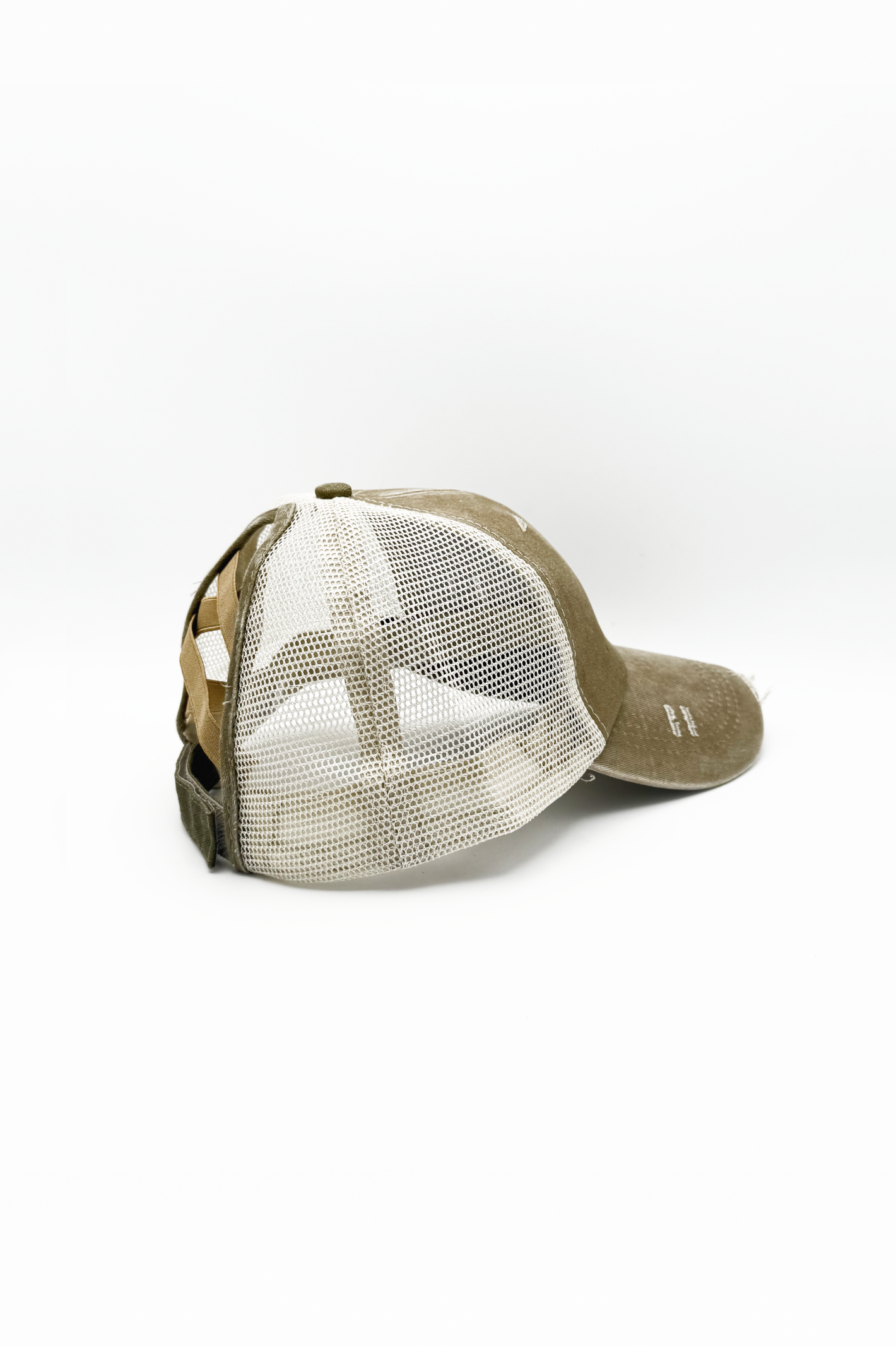 Vintage PonyCap® – Washed Cotton Ponytail Cap